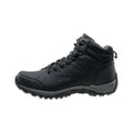 Black-Dark Grey - Side - Hi-Tec Mens Canori Mid Cut Walking Shoes
