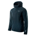 Black - Side - Hi-Tec Mens Kars Soft Shell Jacket