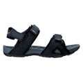 Black - Side - Hi-Tec Mens Lucise Sandals