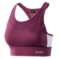 Amaranth-Polignac - Side - Hi-Tec Womens-Ladies Lady Usle Sports Bra