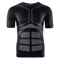 Black-Grey - Front - Hi-Tec Mens Berza Thermal Seamless T-Shirt