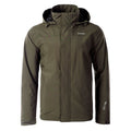 Black Olives-Black - Front - Hi-Tec Mens Orati Lightweight Windbreaker