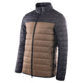 Anthracite-Crocodile - Side - Hi-Tec Mens Montano Padded Jacket