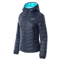 Sky Captain-Blue Atoll - Side - Hi-Tec Womens-Ladies Nahia Quilted Jacket