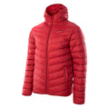 Merlot-Anthracite - Side - Hi-Tec Mens Salrin Quilted Padded Jacket