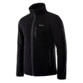 Black - Side - Hi-Tec Mens Porto Fleece Jacket