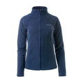 Navy - Front - Hi-Tec Womens-Ladies Henis Logo Fleece Jacket