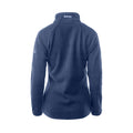 Navy - Back - Hi-Tec Womens-Ladies Henis Logo Fleece Jacket