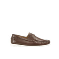 Brown - Front - Krisp Mens Classic Boat Shoes