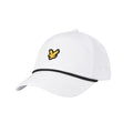 White - Front - Lyle & Scott Mens Logo Golf Cap