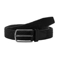 Jet Black - Front - Lyle & Scott Woven Golf Belt