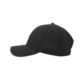 Jet Black - Back - Lyle & Scott Mens Ballmarker Logo Cap