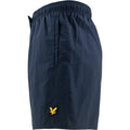 Dark Navy - Side - Lyle & Scott Mens Sports Swim Shorts