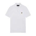 White - Front - Lyle & Scott Mens Plain Plus Polo Shirt