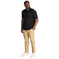 Jet Black - Lifestyle - Lyle & Scott Mens Plain Plus Polo Shirt