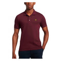 Burgundy - Side - Lyle & Scott Mens Plain Plus Polo Shirt