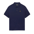 Navy - Front - Lyle & Scott Mens Plain Plus Polo Shirt