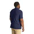 Navy - Back - Lyle & Scott Mens Plain Plus Polo Shirt