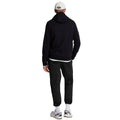 Jet Black - Back - Lyle & Scott Mens Interlock Cuffed Jogging Bottoms