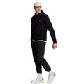 Jet Black - Lifestyle - Lyle & Scott Mens Interlock Cuffed Jogging Bottoms