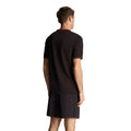 Jet Black - Back - Lyle & Scott Mens Tonal Swim Shorts