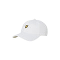 White - Front - Lyle & Scott Mens Logo Baseball Cap