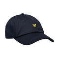 Dark Navy - Front - Lyle & Scott Mens Logo Baseball Cap