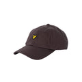 Gunmetal - Front - Lyle & Scott Mens Logo Baseball Cap