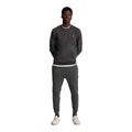 Gunmetal - Front - Lyle & Scott Mens Skinny Jogging Bottoms