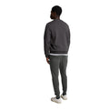 Gunmetal - Back - Lyle & Scott Mens Skinny Jogging Bottoms