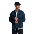 Dark Navy - Front - Lyle & Scott Mens Bedford Cord Overshirt