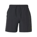 Dark Navy - Front - Lyle & Scott Mens Plain Swim Shorts