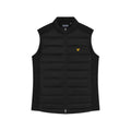 Jet Black - Front - Lyle & Scott Mens Wadded Golf Gilet