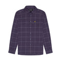 Thistle Shadow - Front - Lyle & Scott Mens Checked Houndstooth Shirt