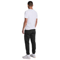 Jet Black - Back - Lyle & Scott Mens Cuffed Ankle Cargo Trousers