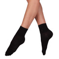 Black - Front - Silky Dance Womens-Ladies Essentials Ballet Socks