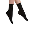 Black - Back - Silky Dance Womens-Ladies Essentials Ballet Socks