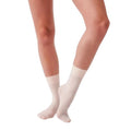 Tan - Back - Silky Dance Womens-Ladies Essentials Ballet Socks