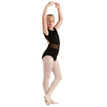 Light Suntan - Front - Silky Dance Girls High Performance Convertible Toe Ballet Tights