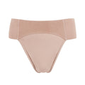 Nude - Front - Silky Dance Mens Thong Style Dance Briefs