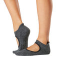 Grey - Front - Tavi Noir Womens-Ladies Emma Gripped Socks