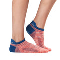 Orange-Blue - Front - Tavi Noir Womens-Ladies Parker Sports Socks