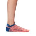 Orange-Blue - Side - Tavi Noir Womens-Ladies Parker Sports Socks