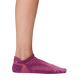 Dark Pink-Pink - Side - Tavi Noir Womens-Ladies Parker Metro Sports Socks