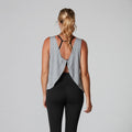 Heather Grey - Back - Tavi Noir Womens-Ladies Tank Top