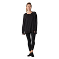 Black - Front - Tavi Noir Womens-Ladies Cozy Sweatshirt