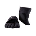 Black - Back - Toesox Womens-Ladies Releve Leather Dance Socks