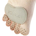 Sweet Pea - Back - Toesox Womens-Ladies Releve Leather Dance Socks