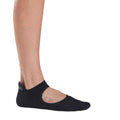 Black - Side - Tavi Noir Womens-Ladies Emma Gripped Socks