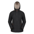 Black - Front - Mountain Warehouse Womens-Ladies Iona Soft Shell Jacket